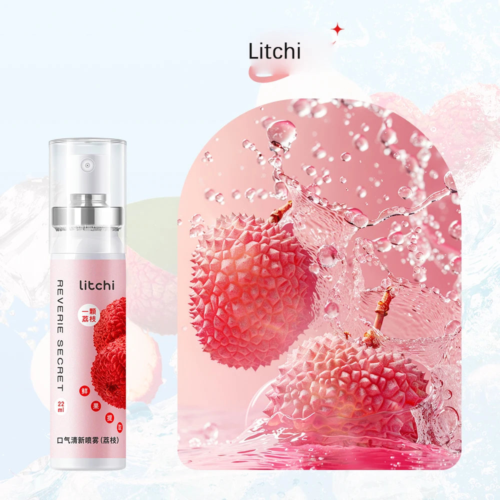 Brume buccale rafraîchissante aux fruits