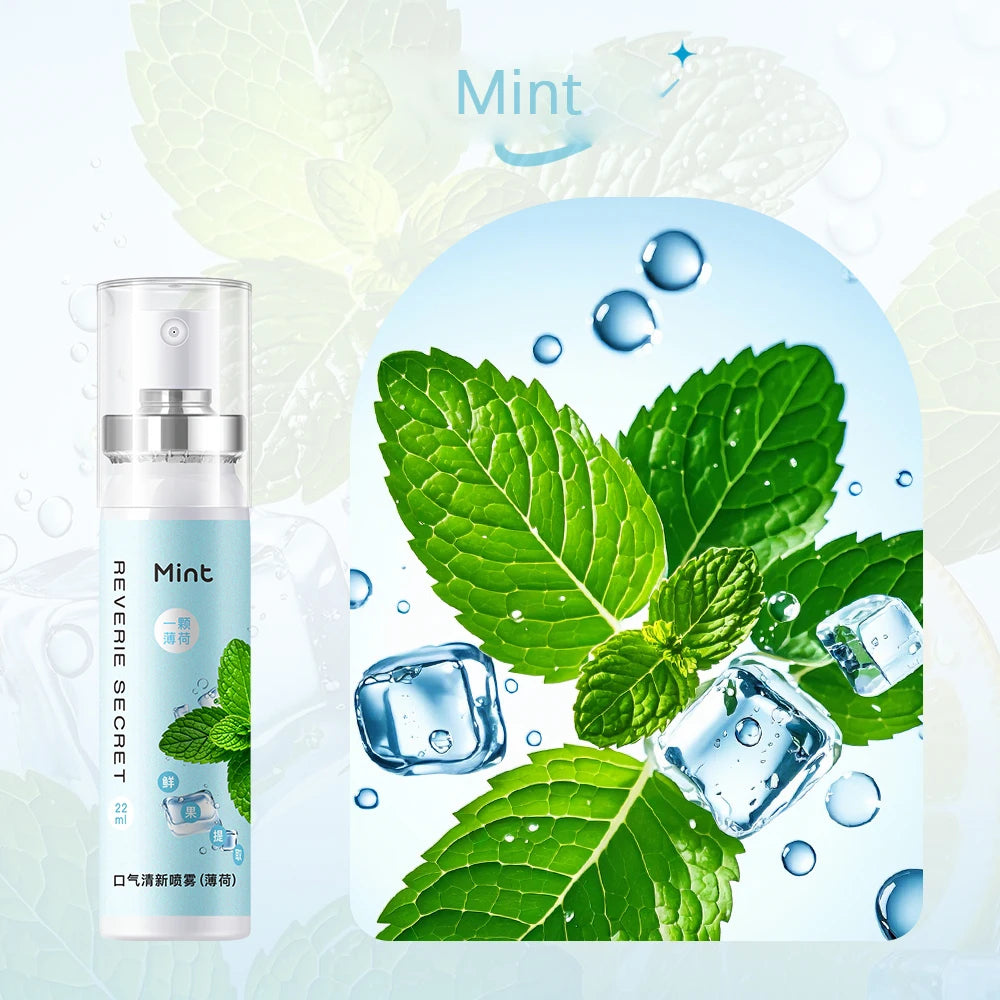 Brume buccale rafraîchissante aux fruits