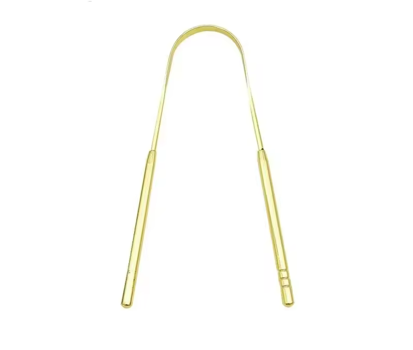 Gratte-langue en acier inoxydable